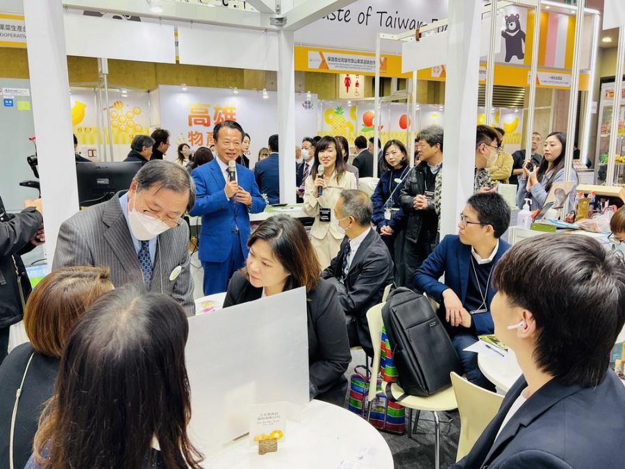 翁章梁帶隊與日本業者媒合交流  積極拓展國外商機