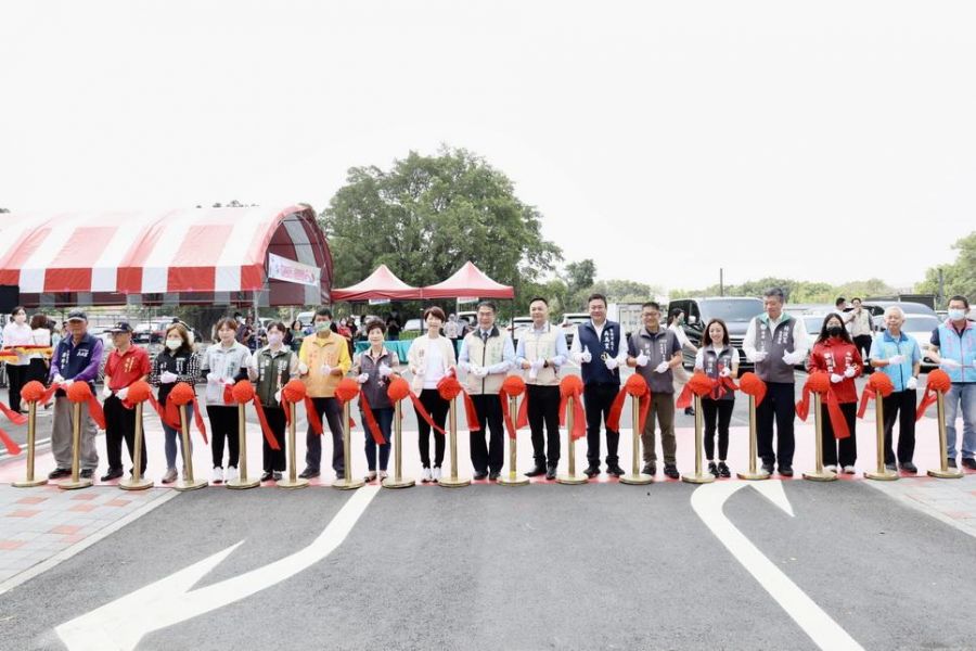 台南仁德二空新城新建停二停車場啟用