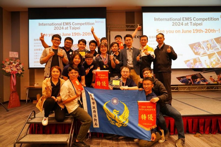 台中消防參加國際救護台灣隊選拔賽　勇奪特優挺進國際賽