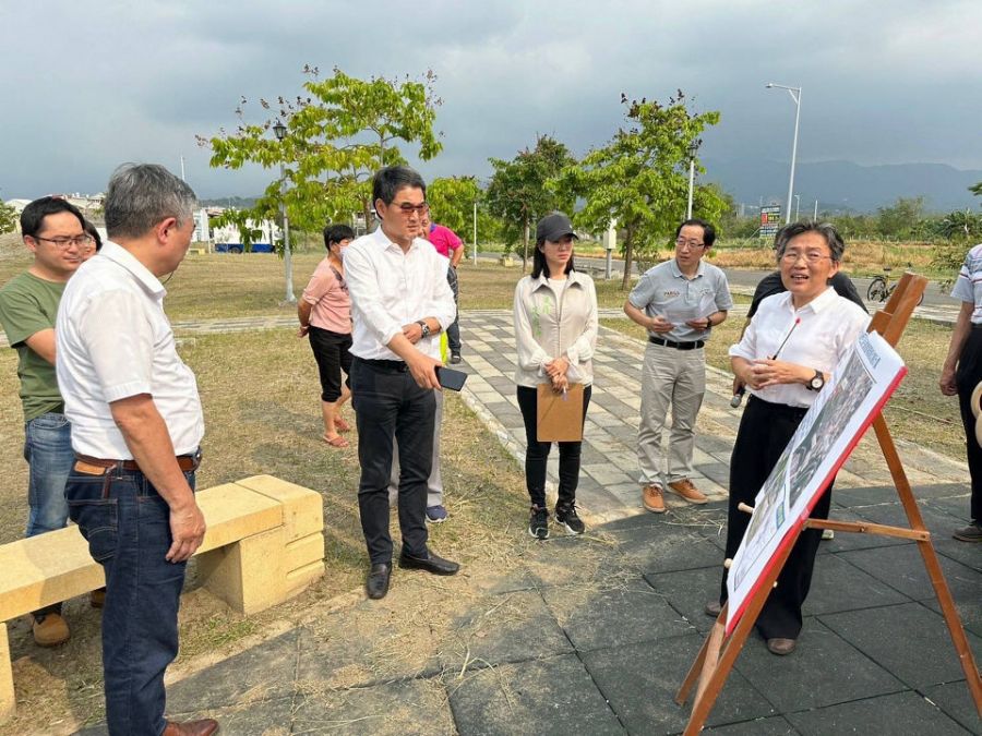 劉建國爭取6675萬 改善遊戲場及通學步道 國土署長全力支持