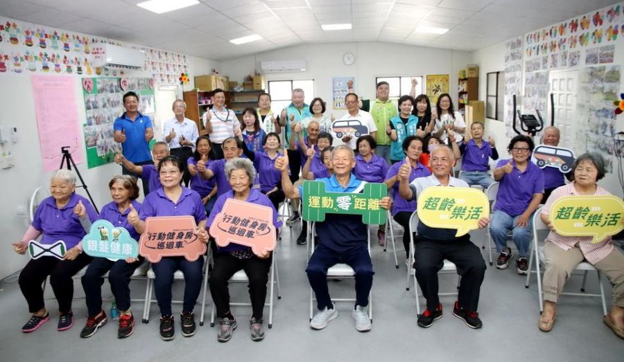 高市運發局與日月光聯手打造行動健身房 深入偏鄉社區