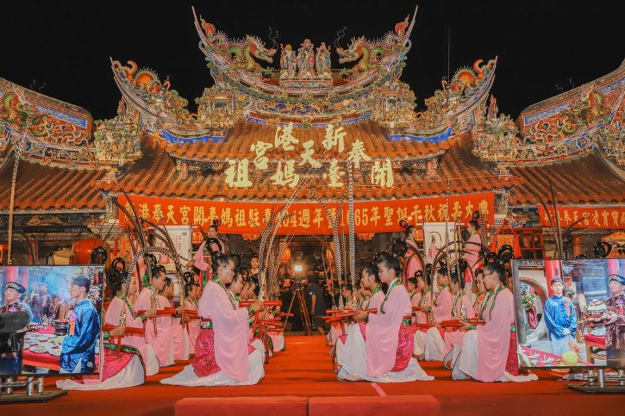 嘉義新港奉天宮媽祖祝壽大典 歌星晚會同歡