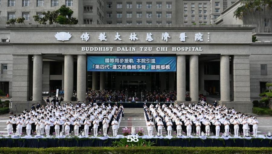 大林慈濟醫院舉辦殊勝浴佛典禮　祈願天下無災難