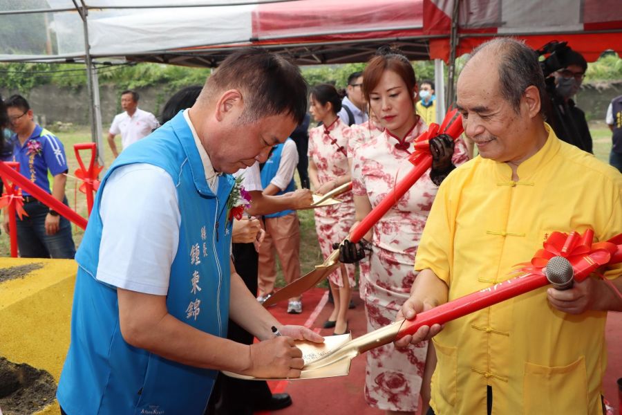 解決用水用路問題！苑裡鎮石鎮農地重劃區動土開工