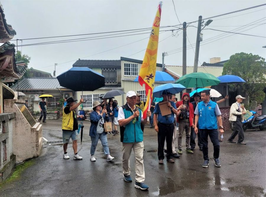 金牌農村競賽全國決賽實地考評　鍾東錦至公館鄉黃金小鎮鼓勵