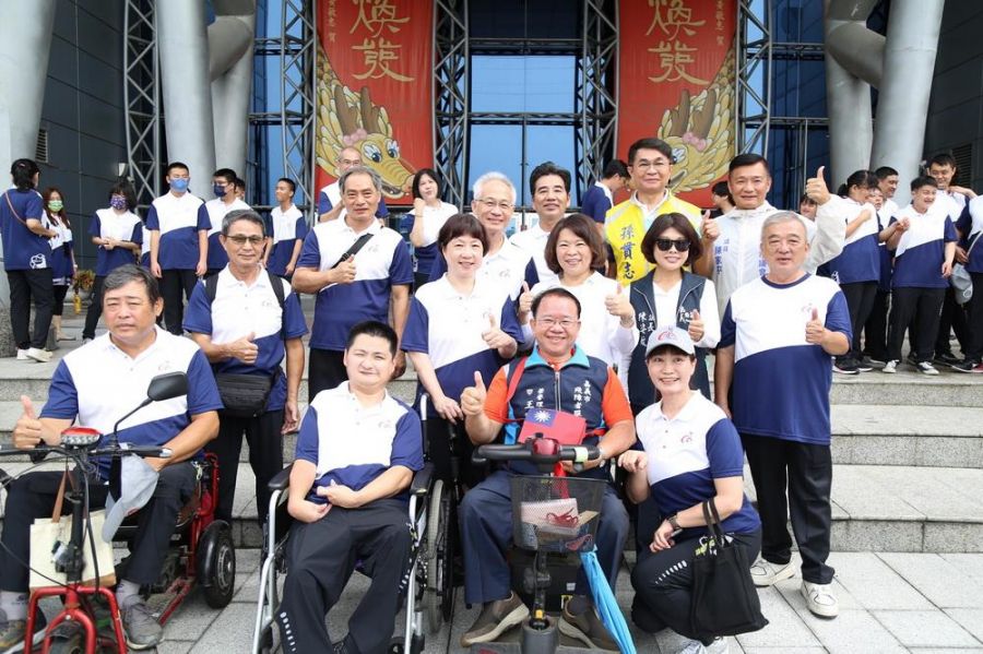 113年全國身障運動會　黃敏惠授旗勉勵旗開得勝再創佳績
