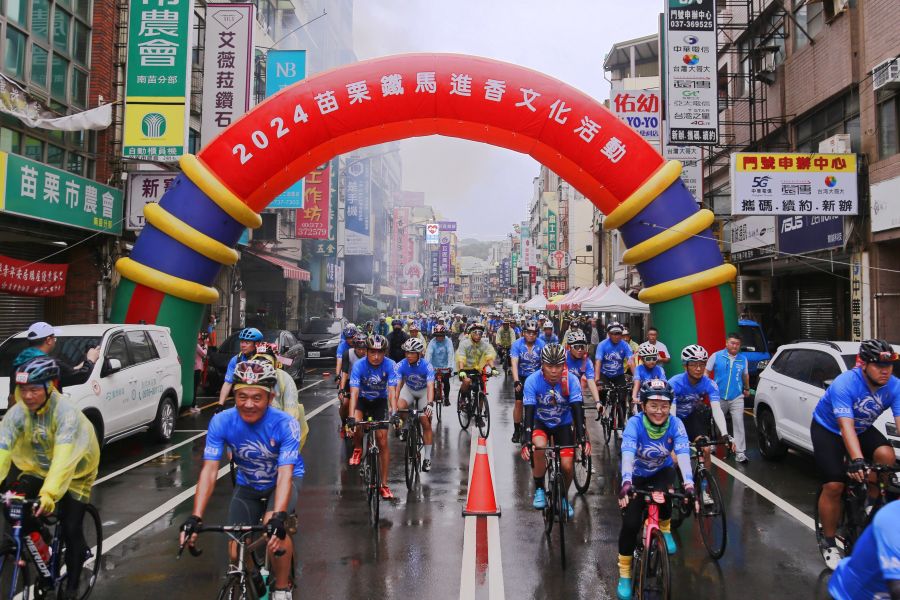 2024苗栗鐵馬進香文化活動　新科市長余文忠首度領騎全新祈福