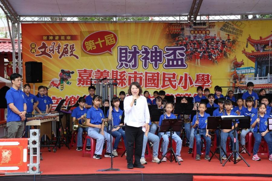 嘉義文財殿第十屆財神盃音樂暨技藝競賽  激發孩子多元才藝