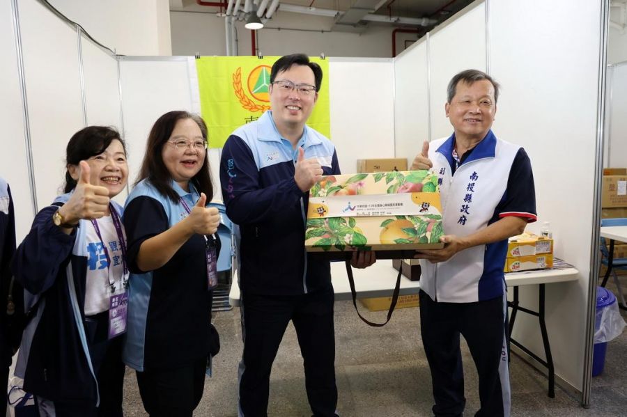 全國身心障礙運動會　王瑞德慰勞各縣市代表團