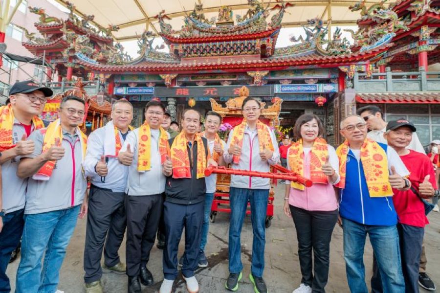 龍潭龍元宮建廟200年祈安遶境