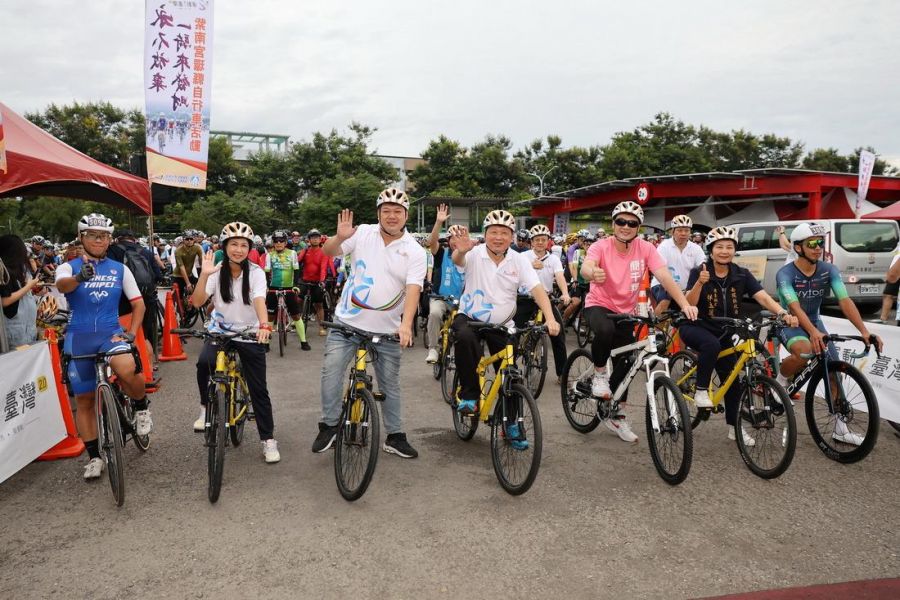 永不放棄一騎來發財　紫南宮環縣99.9K挑戰活動登場