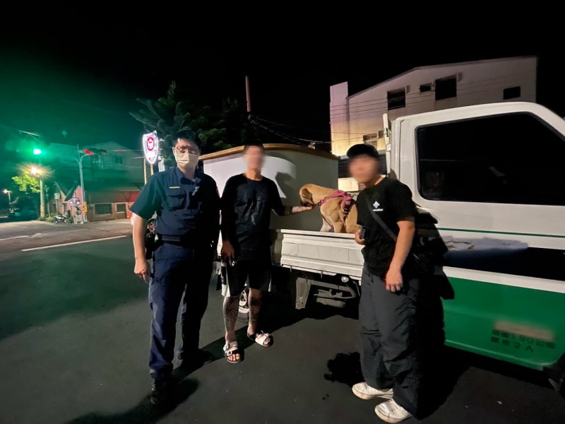 善心女拾獲高山犬　警透臉書找飼主