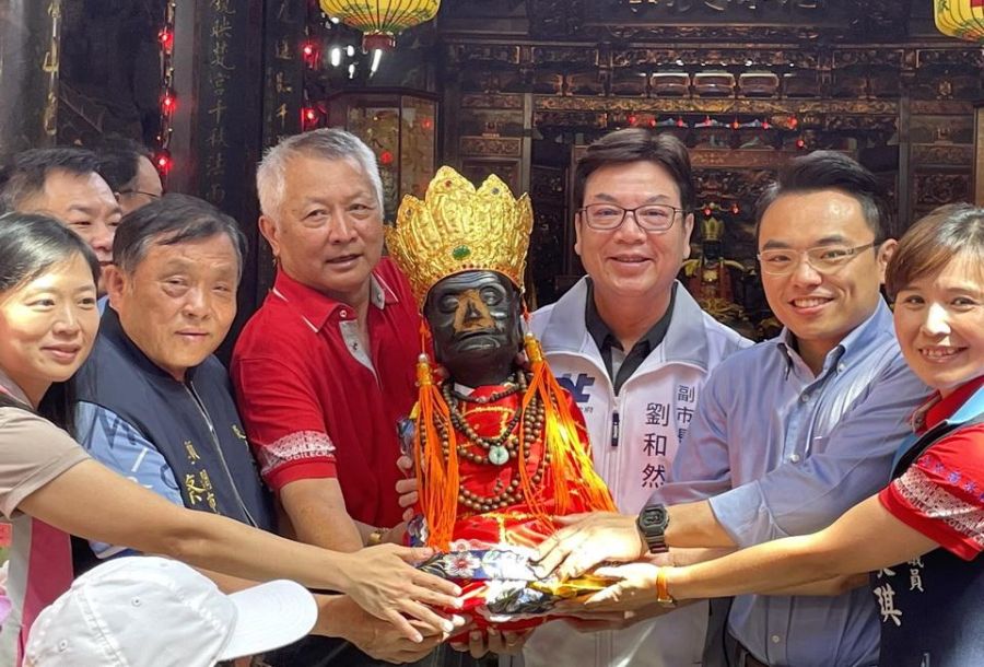 「淡水大拜拜」清水祖師遶境起駕　劉和然參拜祈求合境平安