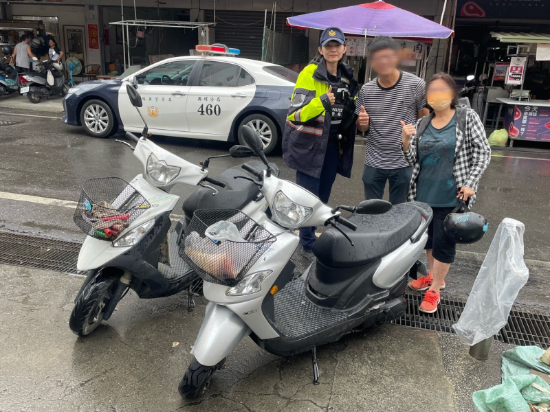 機車沒拔鑰匙遭誤騎　崙背警依車牌尋人