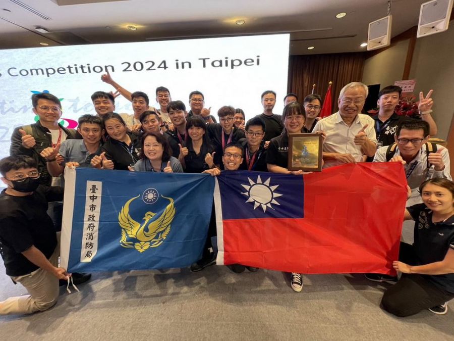   2024台灣首次舉辦國際救護競賽   台中隊勇奪冠軍