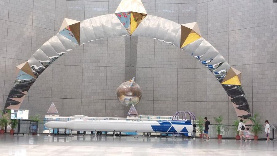 科工館暑假全新嬌點！國家太空中心衛星運載火箭大廳迎客