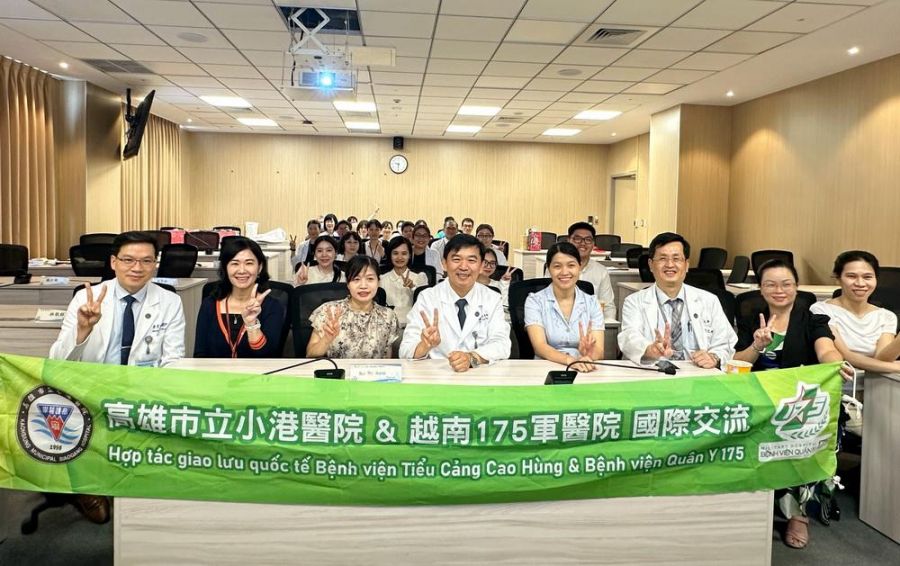 越南175軍醫院再次回訪小港醫院　咀嚼吞嚥照護邁向全球