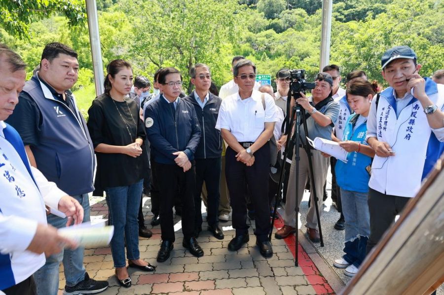 立法院交通委員會現勘　李孟諺允補助南雲交流道延彰可行性評估