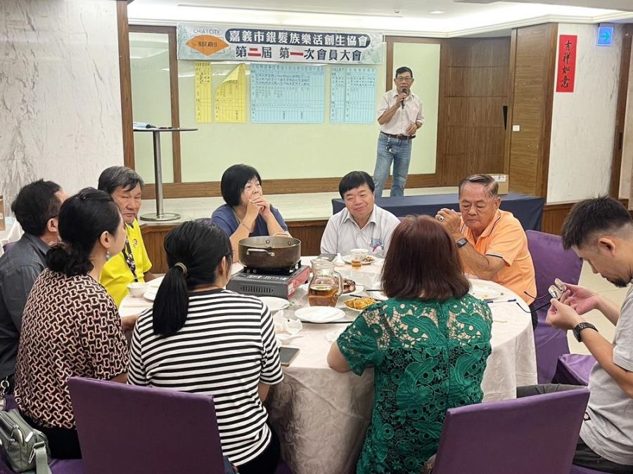 嘉義市銀髮族樂活創生協會   劉宥良當選第二屆理事長