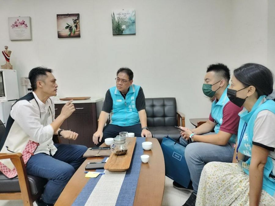凱米颱風來勢洶洶  新竹榮服處攜手竹縣市府共同守護榮民眷