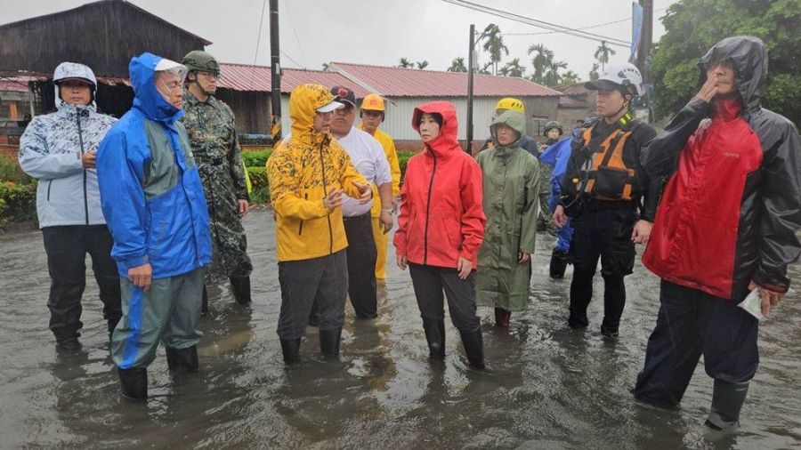 凱米颱風豪大雨不停淹水嚴重   屏縣爭取經費解決積淹水問題	