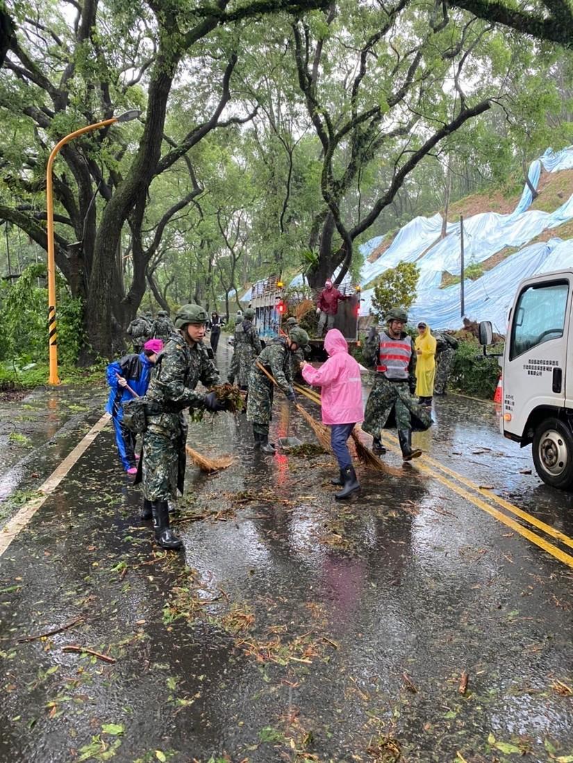 全力救災恢復市容 感謝國軍鼎力相助