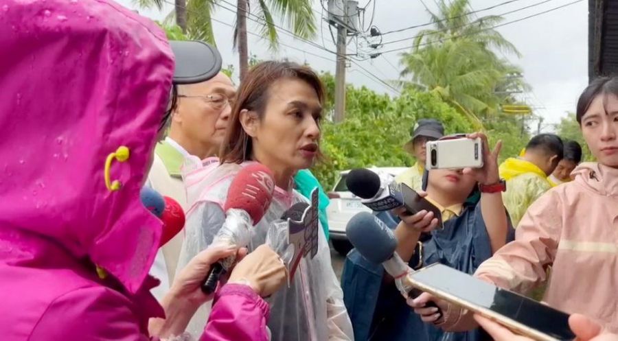 邱議瑩建議政院放寬水災災害救助標準　未達淹水50公分至少救助五千元