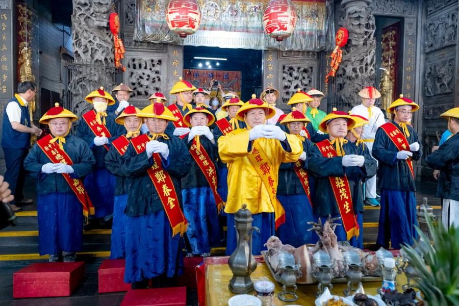 東港東隆宮進表呈文上蒼　甲辰年迎王平安祭典起跑