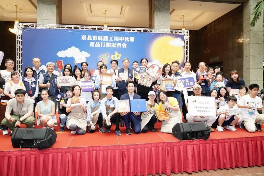 北市庇護工場中秋節產品行銷　蔣萬安邀市民踴躍採購