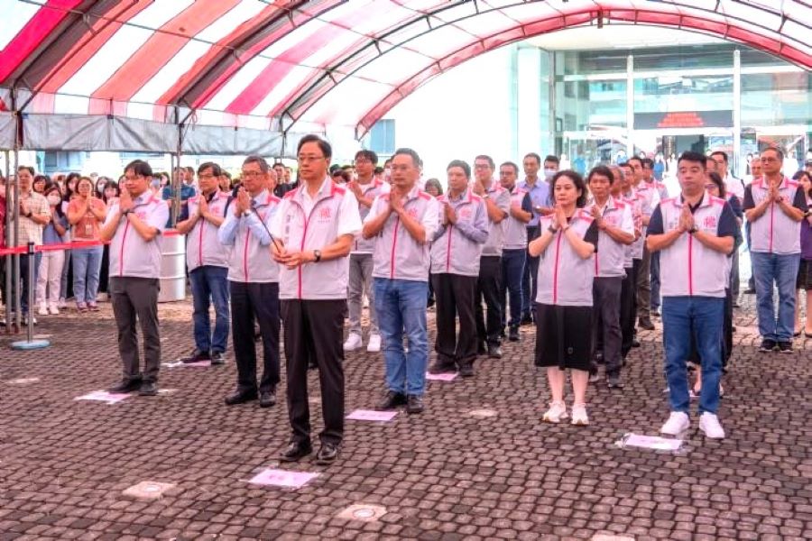 響應淨零碳排！桃市府中元普渡祭祀融合摺紙藝術「素三牲」