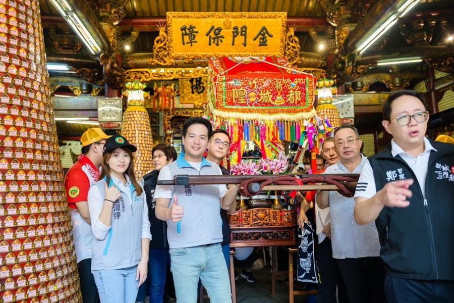 2024竹塹中元城隍祭「遶境賑孤」盛大登場 千名信徒護送城隍遶境