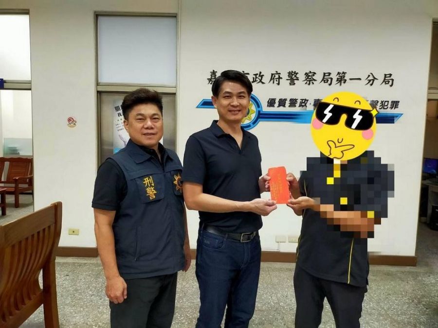   熱心機警運將與嘉市警方同心力斬車手