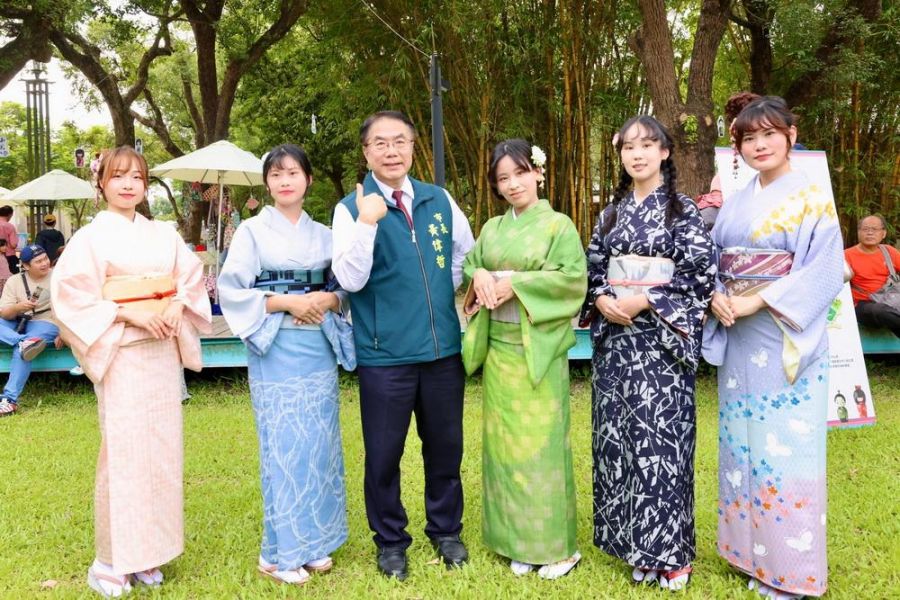 2024總爺和風文化祭開幕  黃偉哲體驗群馬老神溫泉大蛇神轎祭典