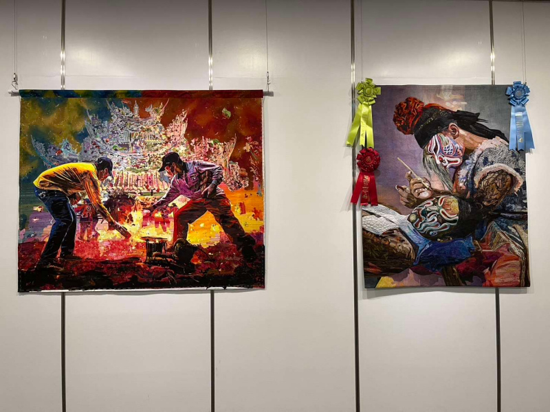 周秀惠師生拼布聯展　11/2北港文化中心開展