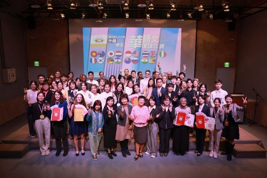 外籍學生華語文演講比賽　來自17國學生參賽進行交流
