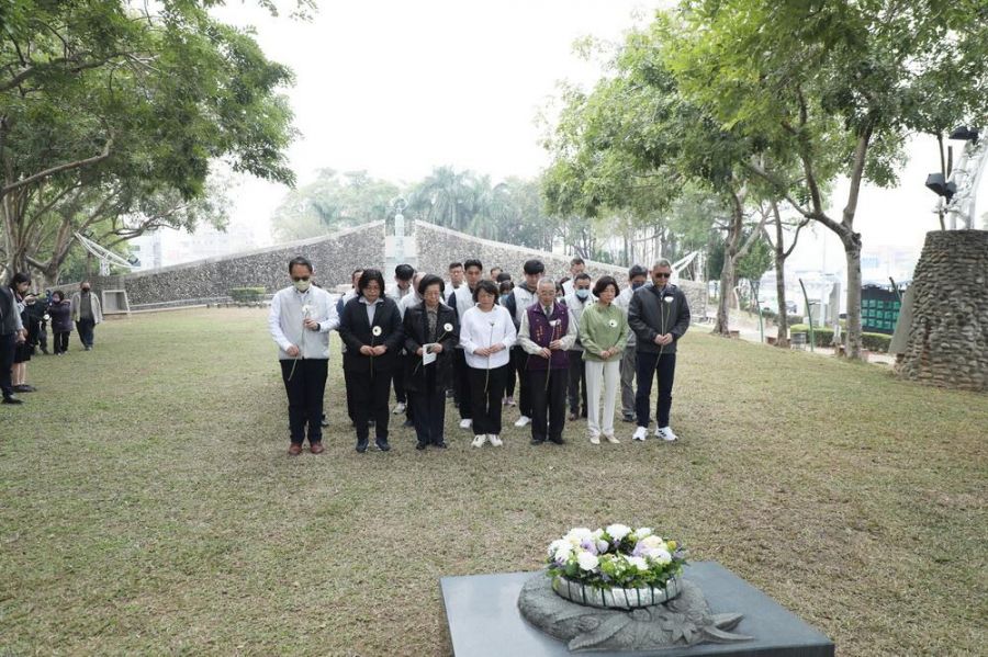 嘉市二二八事件78週年追思紀念會  黃敏惠盼撫平歷史傷痛
