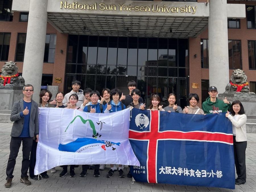 臺日帆船西灣競技　中山大學PK大阪大學逆轉勝