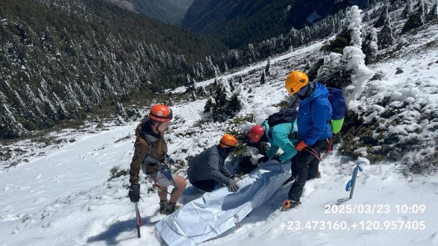 玉山主峰墜谷案完成不可能任務 大體成功吊掛成功