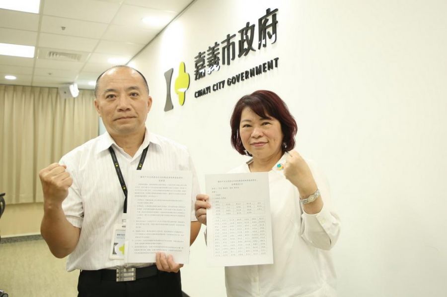 黃敏惠市長領軍北上爭取嘉義輕軌  短短2天21議員、84里長連署齊聲力挺