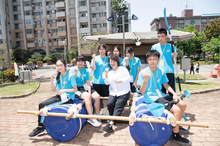嘉市南興國中推動「城市水域 在嘉啟航」黃敏惠讓探索教育在嘉扎根