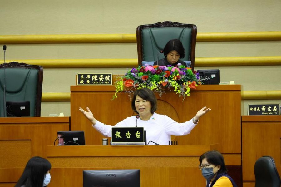黃敏惠施政報告強調「嘉市不缺計畫」 盼中央給予支持鼓勵 而非「嘉市 自己飼」