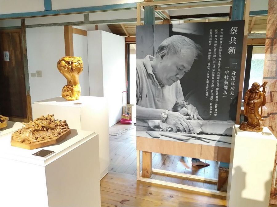 「鑿花」藝師蔡共新辭世　黃敏惠市長深表哀思
