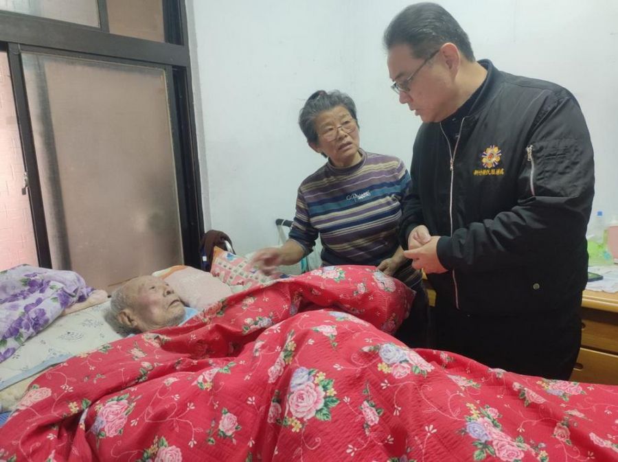 新竹榮服處協助雙老榮民家庭  妥善長輩服務照顧