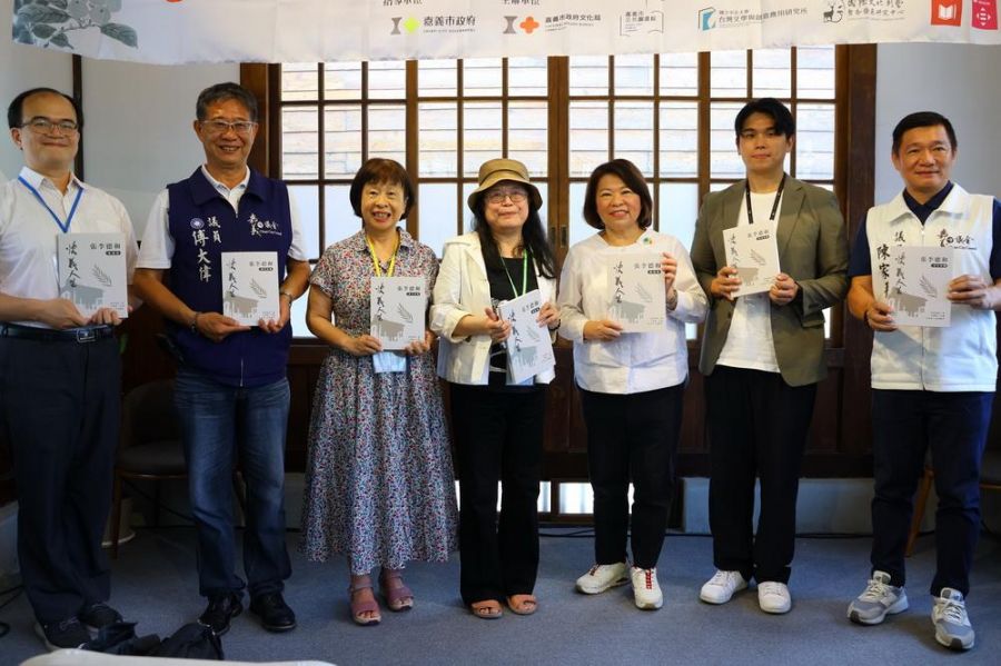 快義人生張李德和全集新書發表　黃敏惠盼以文學滋養城市