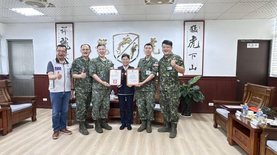 端午佳節將至 頭份市公所赴斗煥坪營區敬軍慰問活動
