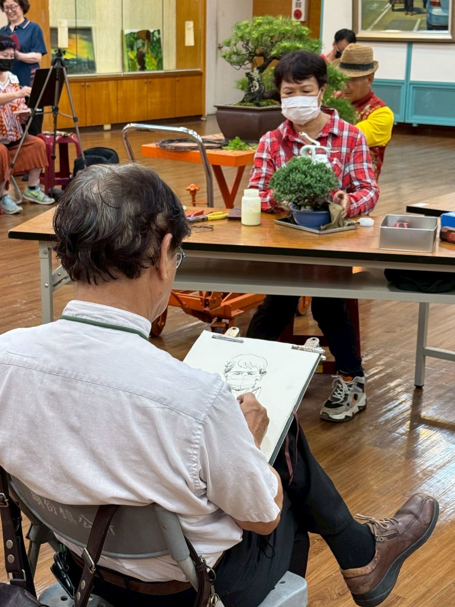 苗栗縣西畫學會「114年客家藝境鄉情展公益活動」展出