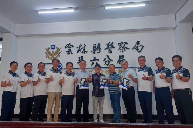 警察節送暖心意斗六警友會贈POLO衫力挺基層英雄