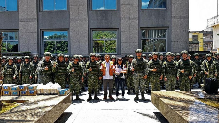 新竹風城獅子會  慰問新竹後備旅教召部隊弟兄