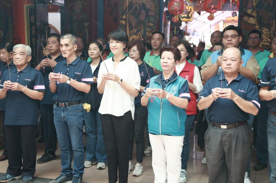 南投竹山靈德廟城隍宗教文化節　許淑華縣長前往敬拜祝壽
