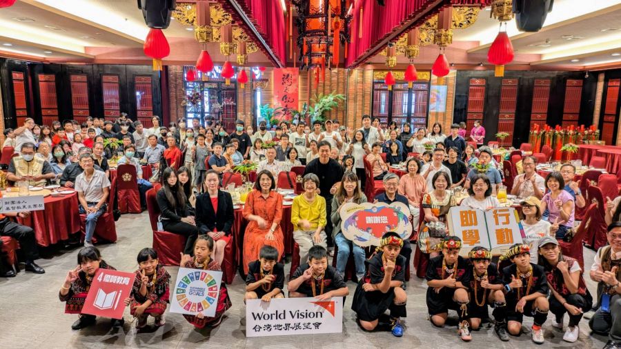 展望會攜手在地資源辦助學感恩餐會　高屏5中心兒少登台展才藝傳達謝意